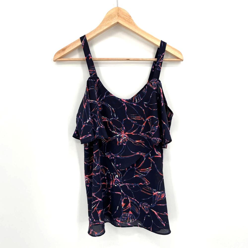 Evereve NWT Allison Joy Lexi Open Shoulder Top // XS